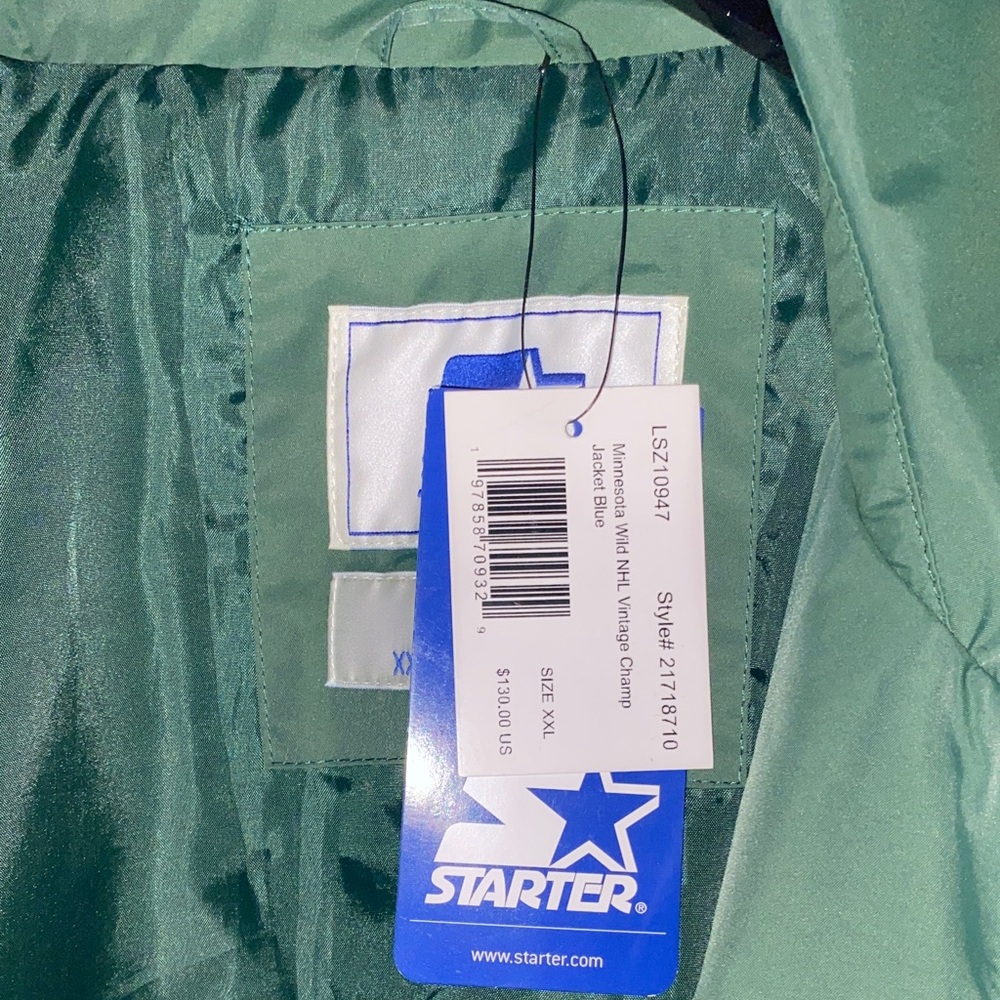 Starter Emerald Green Jacket XL